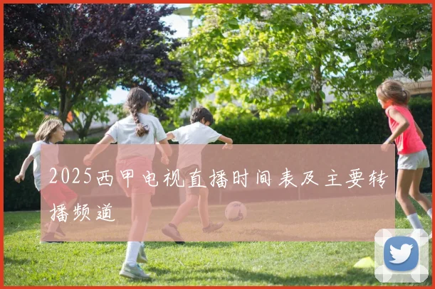 2025西甲电视直播时间表及主要转播频道